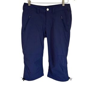 Helly Hansen Navy Blue Capri Pants Hiking Outdoor Size 30